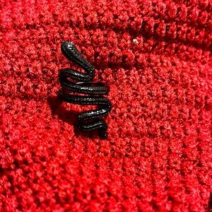 Black Reputation Snake Ring Taylor swift